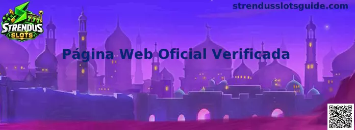 Guía visual para identificar una página web oficial verificada de Strendus Slots