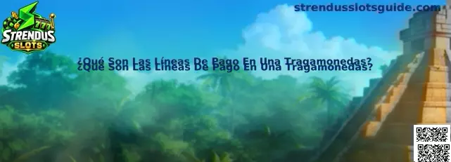 Explicación visual de líneas de pago en una tragamonedas